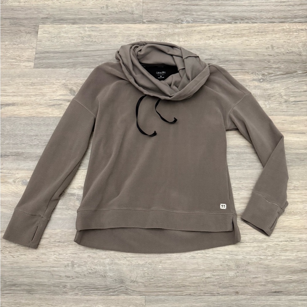 Calvin Klein Brow  Cowl Neck Pullover